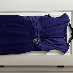 Purple formal dress